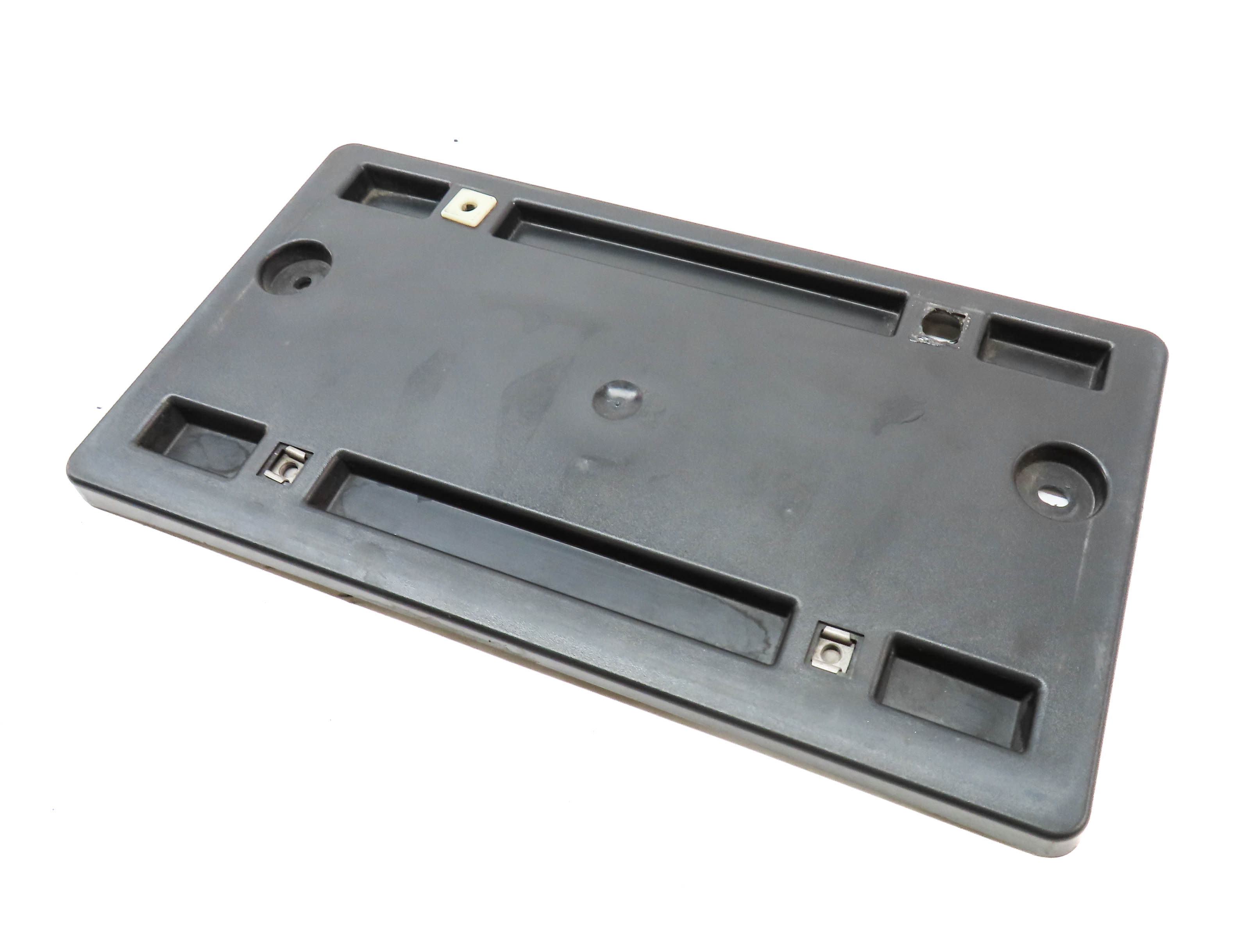 2012 AUDI A6 (C7 4G) REAR BUMPER LICENSE PLATE MOUNT BRACKET — exact item pictured